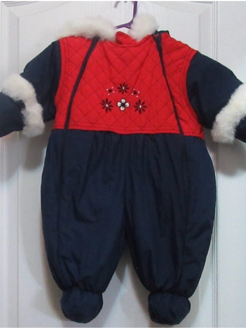 Snow suit -  Baby Girls one piece -0- 9 Month